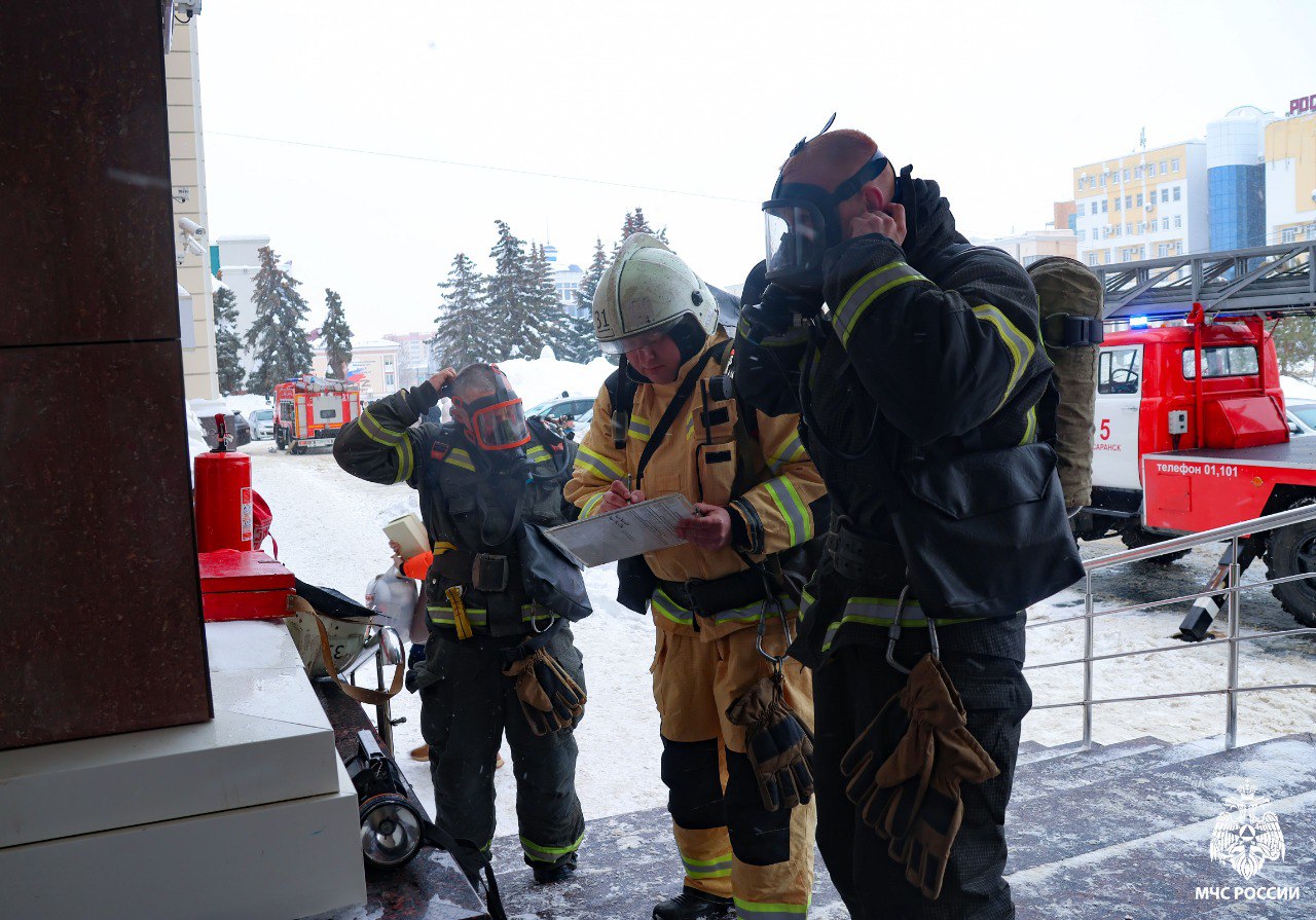 В здании Мордовской филармонии ликвидирован условный пожар В здании Мордовской филармонии ликвидирован условный пожар