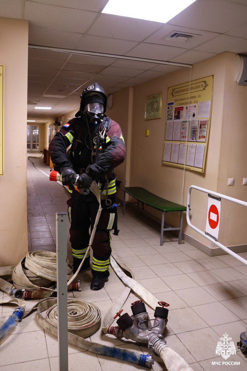 В здании Мордовской филармонии ликвидирован условный пожар В здании Мордовской филармонии ликвидирован условный пожар