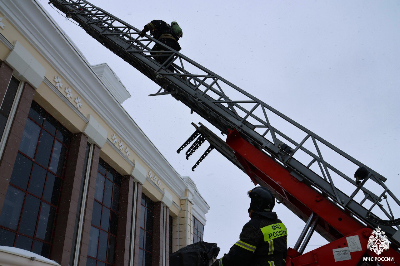 В здании Мордовской филармонии ликвидирован условный пожар В здании Мордовской филармонии ликвидирован условный пожар