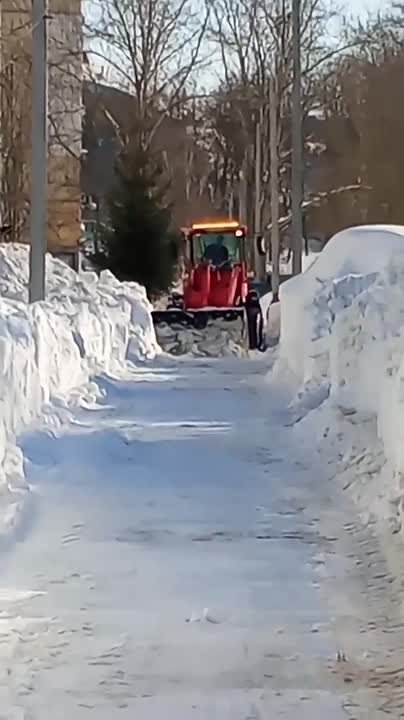 В Саранске работы по уборке снега организованы во всех районах города