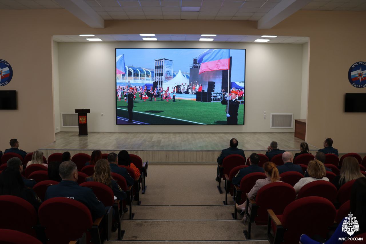 В Главном управлении МЧС России по Республике Мордовия прошло тёплое и торжественное чествование юной спортсменки