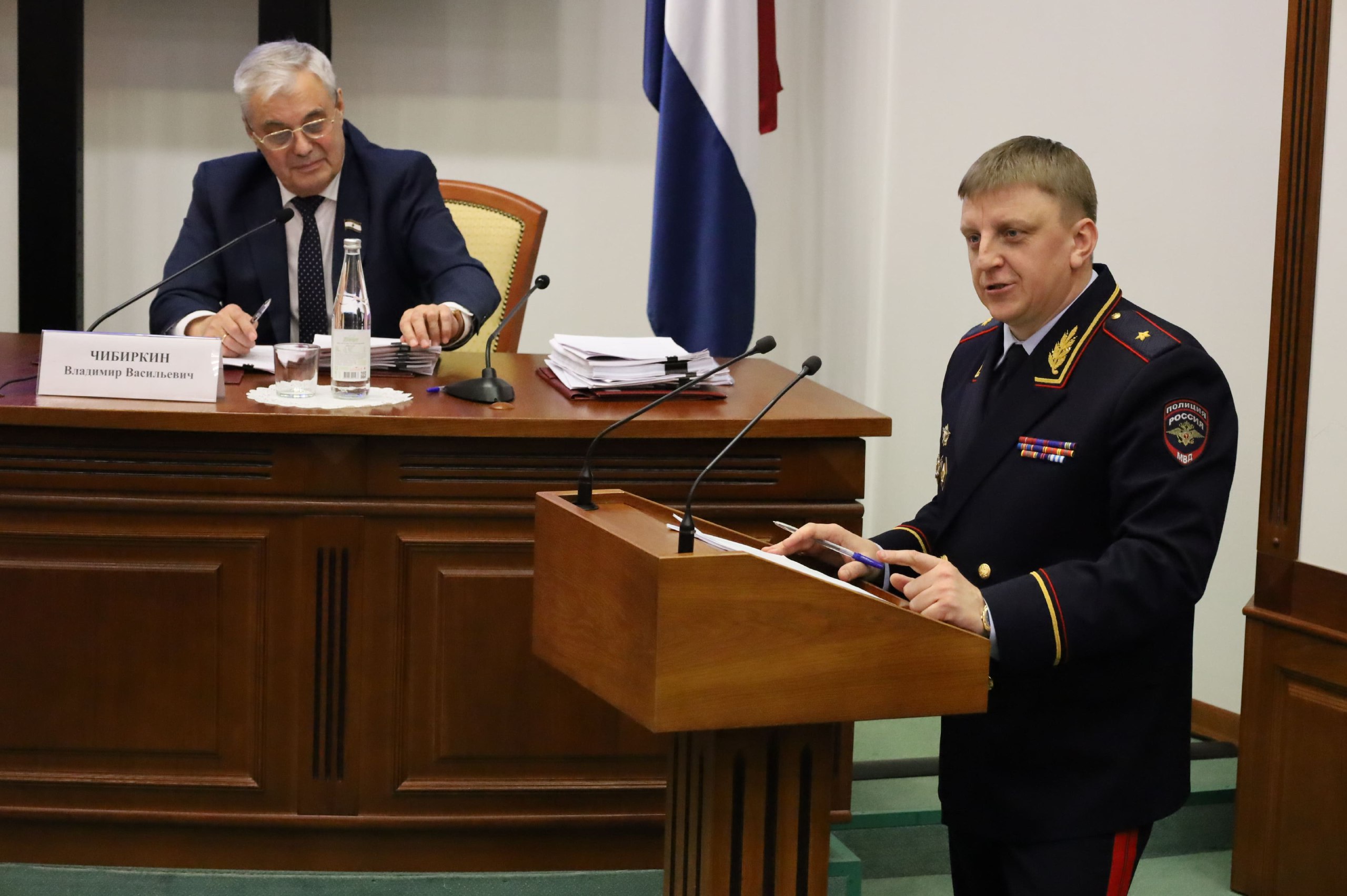 Министр внутренних дел по Мордовии представил отчет о деятельности полиции Министр внутренних дел по Мордовии представил отчет о деятельности полиции