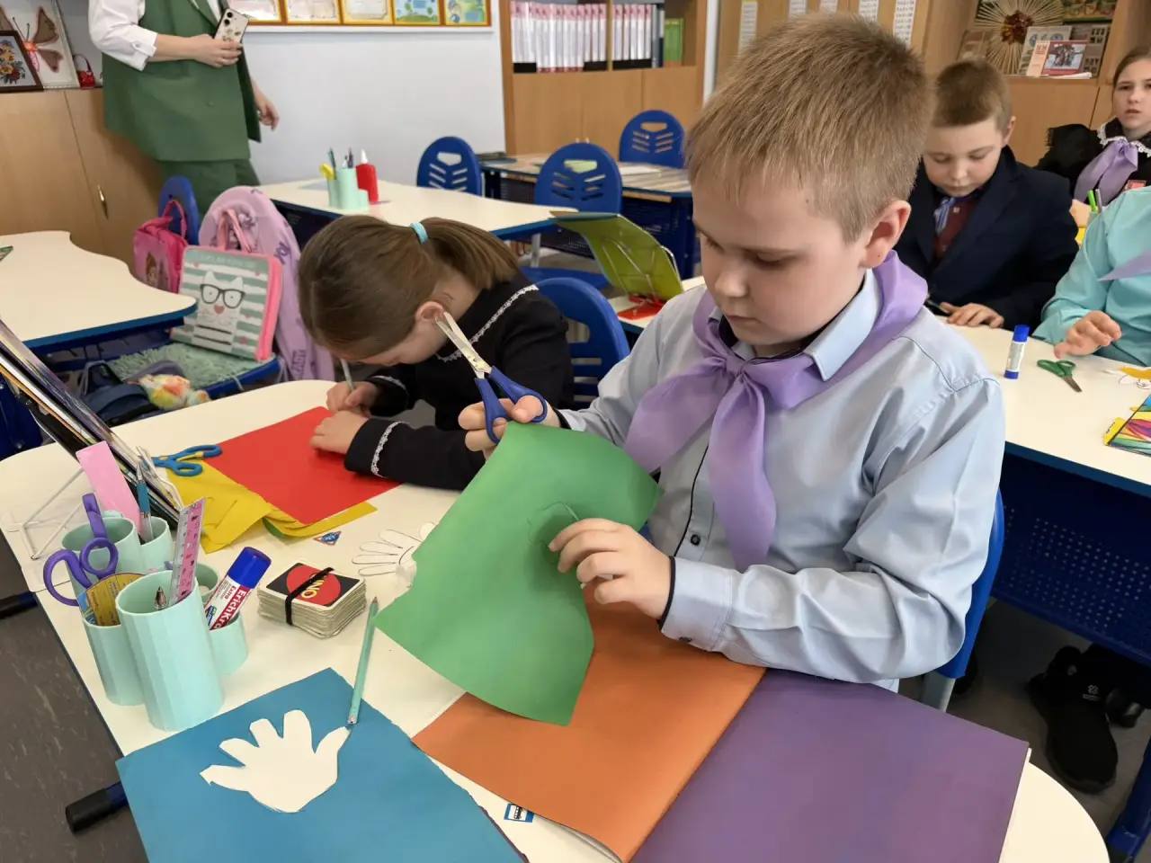 В рамках рейдового мероприятия «Внимание, дети!» инспектор по пропаганде безопасности дорожного движения отделения Госавтоинспекции ММО МВД России «Ичалковский» провела увлекательное занятие для учеников 3 класса МОБУ... В рамках рейдового мероприятия «Внимание, дети!» инспектор по пропаганде безопасности дорожного движения отделения Госавтоинспекции ММО МВД России «Ичалковский» провела увлекательное занятие для учеников 3 класса МОБУ...