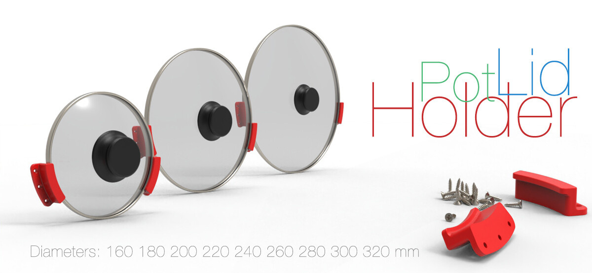 Новый способ организации кухонных крышек: компактный держатель для кастрюль и сковородок