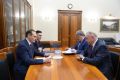 Глава Мордовии Артём Здунов 26 февраля в Москве встретился с президентом Торгово-промышленной палаты РФ Сергеем Катыриным