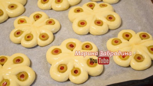 Булочки «Цветочки» с чесноком: превращаем обычное тесто в шедевр