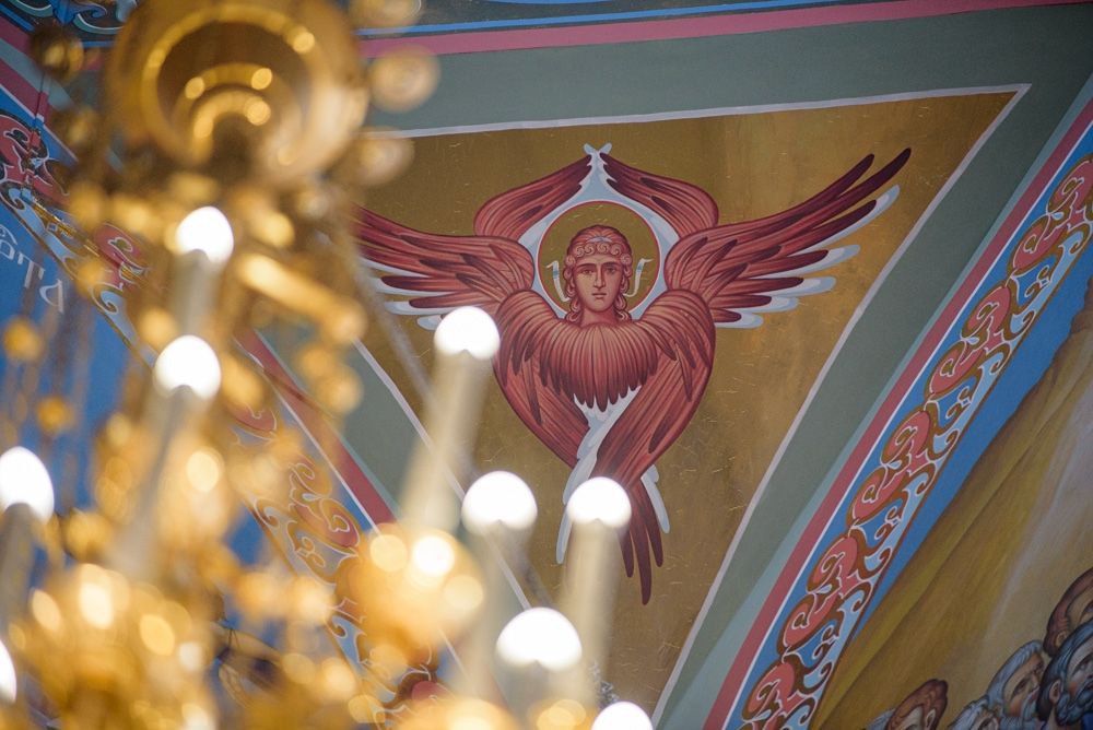 В храме Казанской иконы Божией Матери Саранской епархии убрали строительные леса перед иконостасом В храме Казанской иконы Божией Матери Саранской епархии убрали строительные леса перед иконостасом