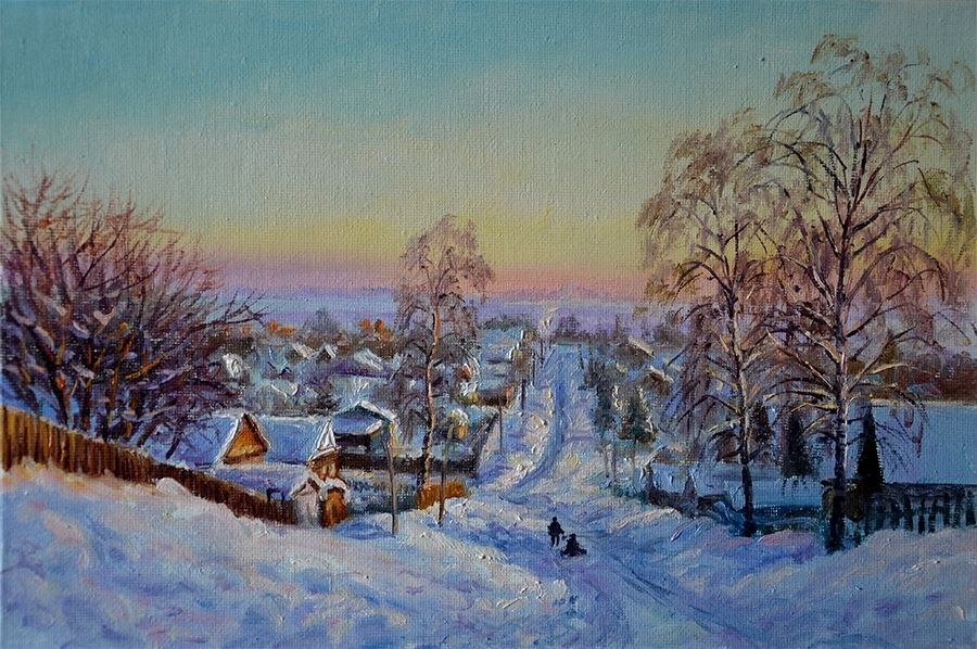 Художница Юлия Бакаева пишет Рузаевку такой, какая она есть и какой была Художница Юлия Бакаева пишет Рузаевку такой, какая она есть и какой была