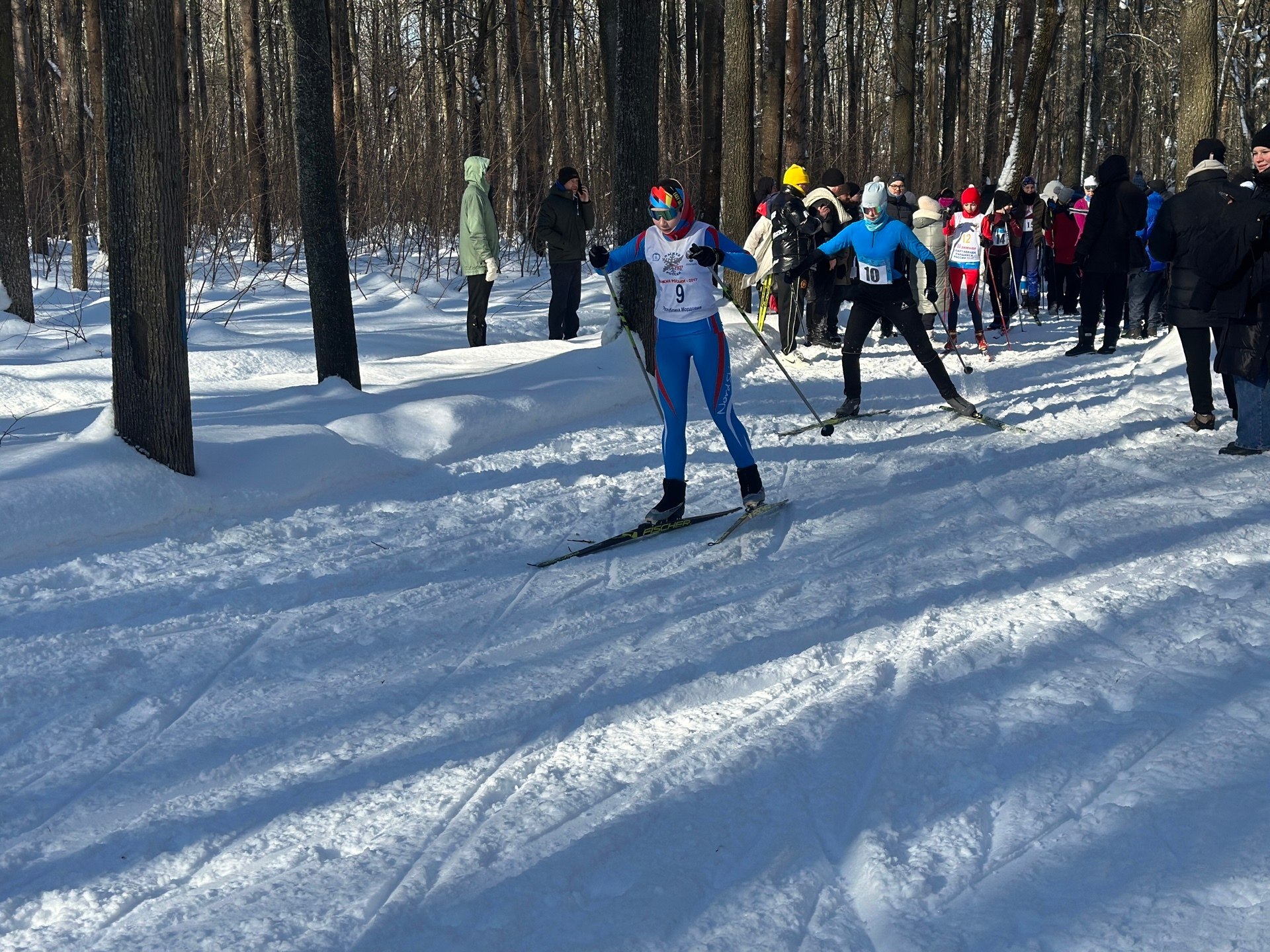 В Саранске состоялись соревнования по лыжным гонкам среди школьников в рамках Спартакиады В Саранске состоялись соревнования по лыжным гонкам среди школьников в рамках Спартакиады