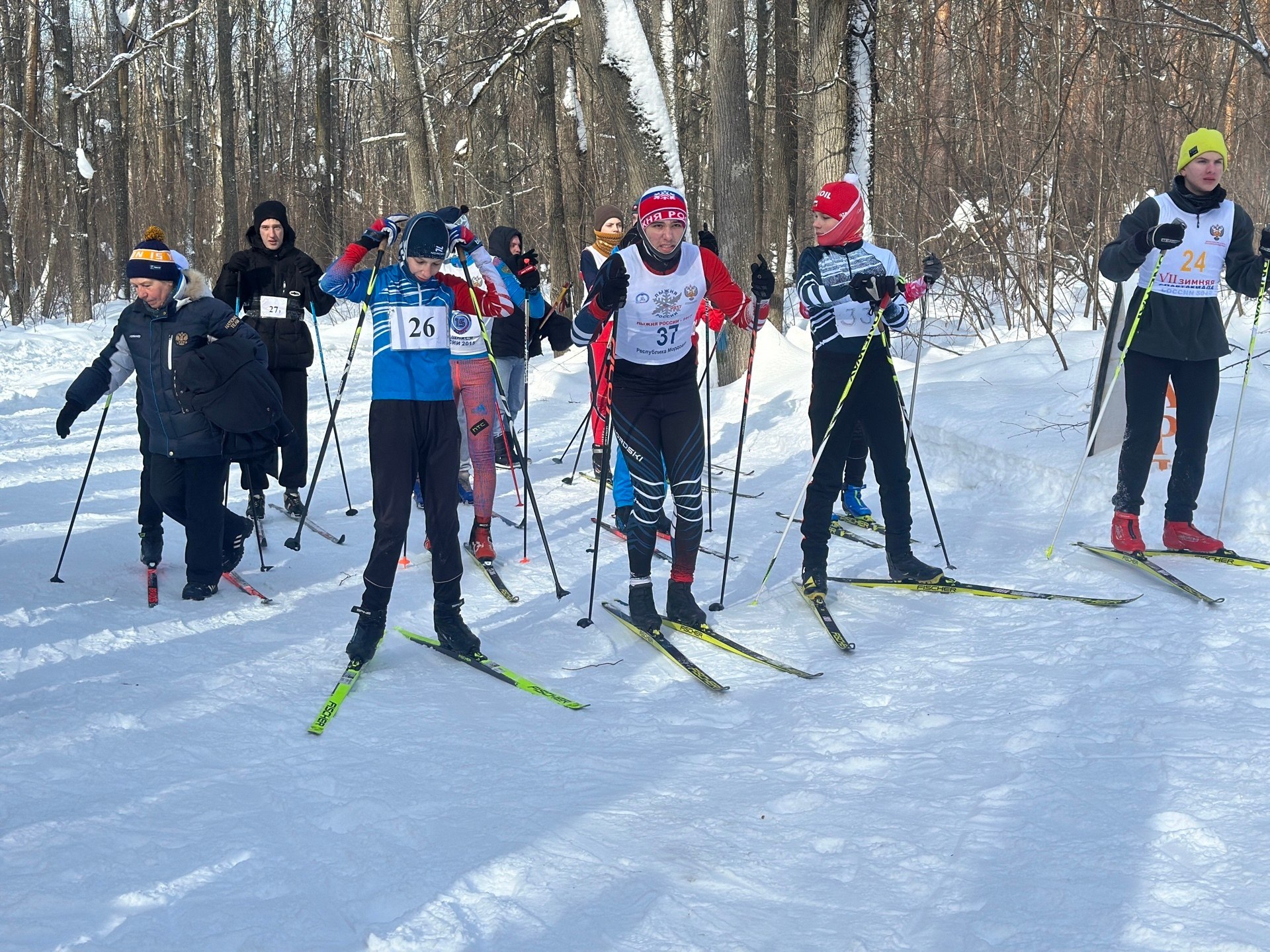 В Саранске состоялись соревнования по лыжным гонкам среди школьников в рамках Спартакиады В Саранске состоялись соревнования по лыжным гонкам среди школьников в рамках Спартакиады