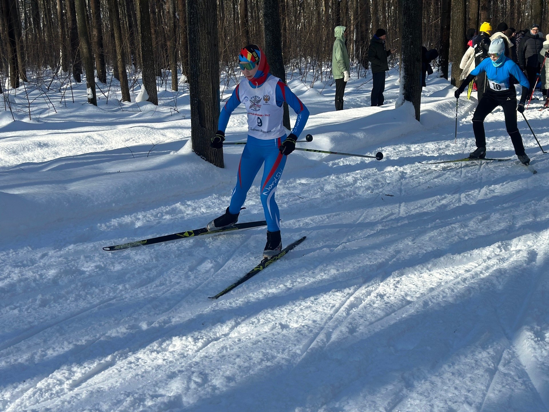 В Саранске состоялись соревнования по лыжным гонкам среди школьников в рамках Спартакиады В Саранске состоялись соревнования по лыжным гонкам среди школьников в рамках Спартакиады