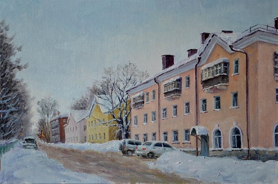 Художница Юлия Бакаева пишет Рузаевку такой, какая она есть и какой была Художница Юлия Бакаева пишет Рузаевку такой, какая она есть и какой была