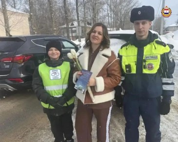 Праздничное настроение на дорогах Мордовии!