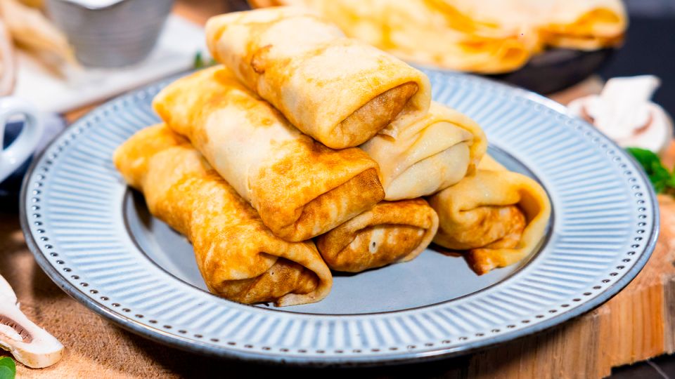 Необычные блины с мясом и грибами: когда классика встречает новизну