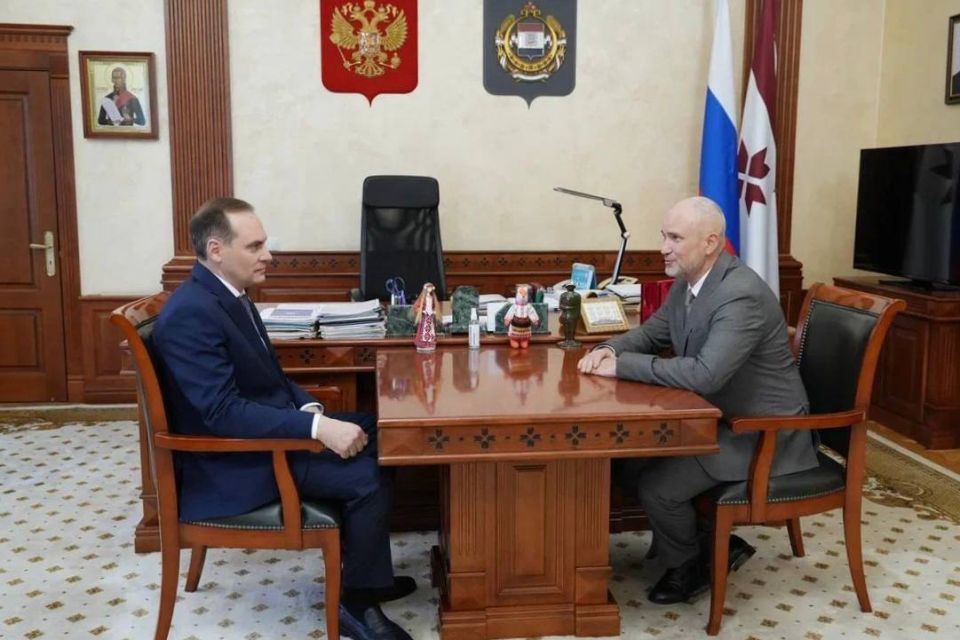Александр Суконкин встретился с Главой Республики Мордовия Артёмом Здуновым