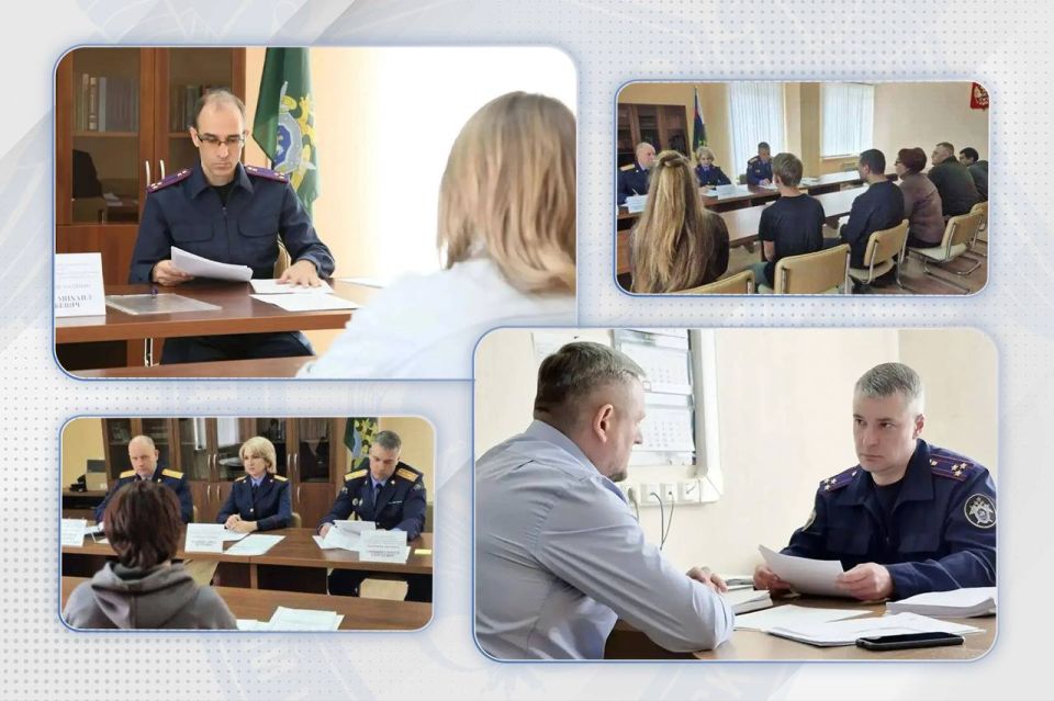 Сотрудники центрального аппарата провели прием граждан в Тамбовской области