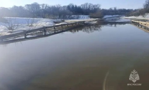 В Мордовии начали разливаться реки