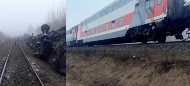 ЧП под Ульяновском: семь вагонов пассажирского поезда сошли с рельсов