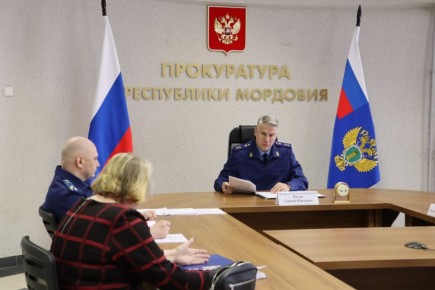 Прокурор Республики Мордовия провел личный прием граждан