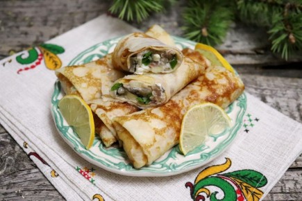 Как соленая килька в блинах завоевала сердца гурманов