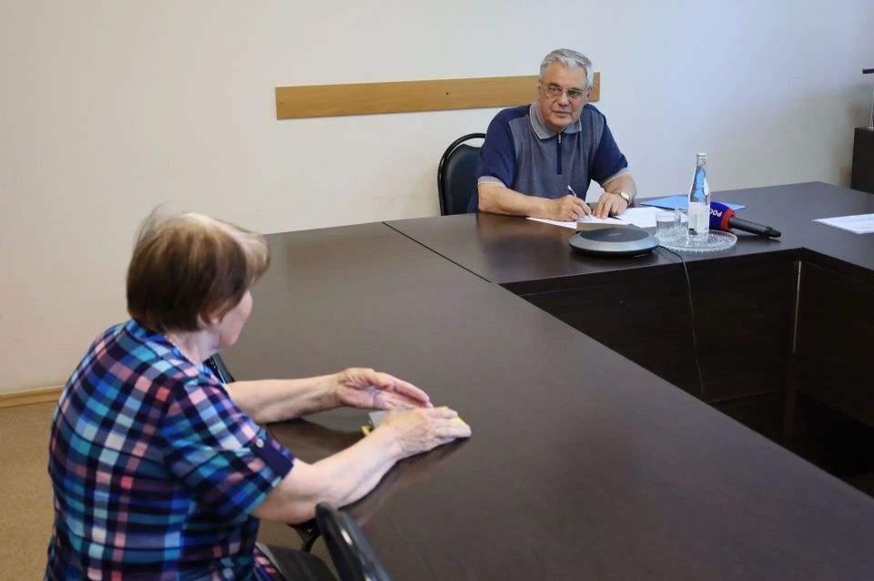 Председатель Госсобрания Мордовии Владимир Чибиркин провел прием граждан в Краснослободске