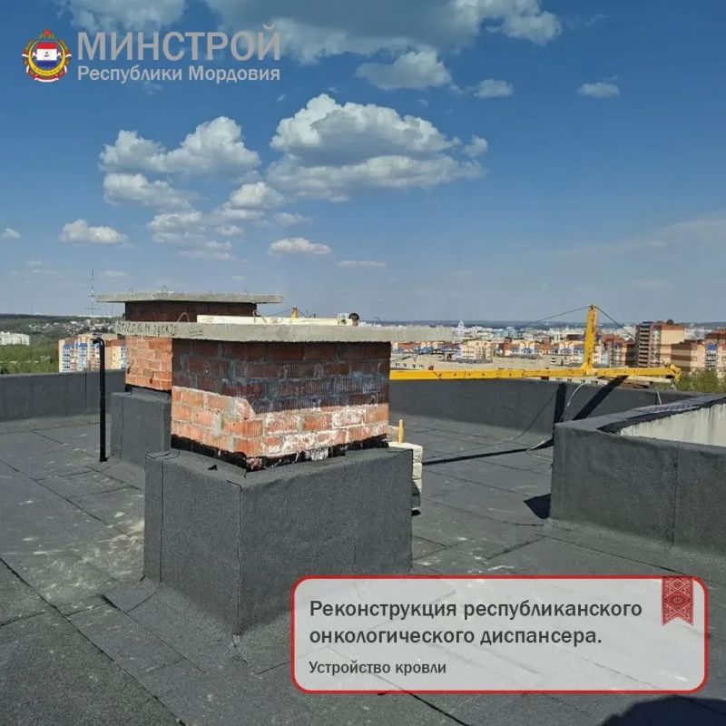 На объекте реконструкции Республиканского онкологического диспансера работы идут по графику На объекте реконструкции Республиканского онкологического диспансера работы идут по графику
