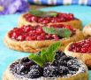 Вкусное постное ржаное печенье с ягодами для любого времени года