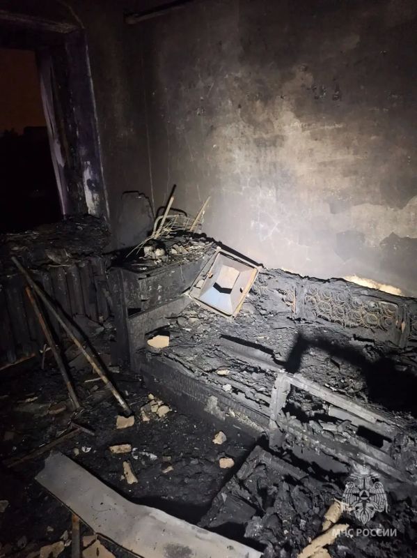 На пожаре в Атяшевском районе погиб мужчина На пожаре в Атяшевском районе погиб мужчина