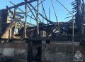 Пожар за считаные минуты уничтожил жилой дом, гараж и автомобиль