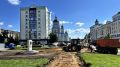 В Саранске продолжается благоустройство Площади Ликвидаторов аварии на Чернобыльской АЭС