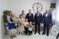 Природный газ пришел 28 августа в дом многодетной семьи работников агрофирмы «Новотроицкая» Старошайговского района Сергея и Ксении Романовых