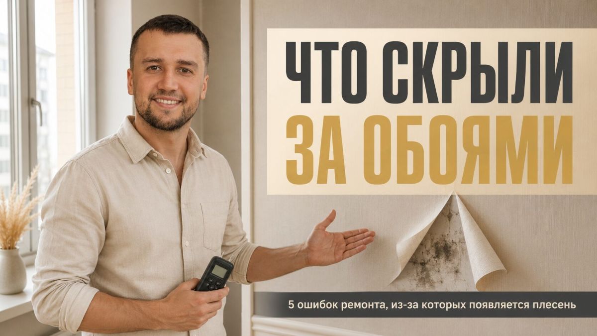 Плесень на стенах: как избежать ошибок после ремонта