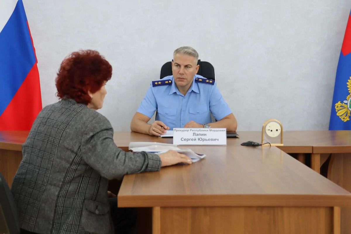 ПРОКУРОР РЕСПУБЛИКИ МОРДОВИЯ ПРОВЕЛ ЛИЧНЫЙ ПРИЕМ ГРАЖДАН ПРОКУРОР РЕСПУБЛИКИ МОРДОВИЯ ПРОВЕЛ ЛИЧНЫЙ ПРИЕМ ГРАЖДАН