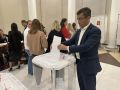 Сегодня министр энергетики и ЖКХ Асиф Алекберов проголосовал на избирательном участке