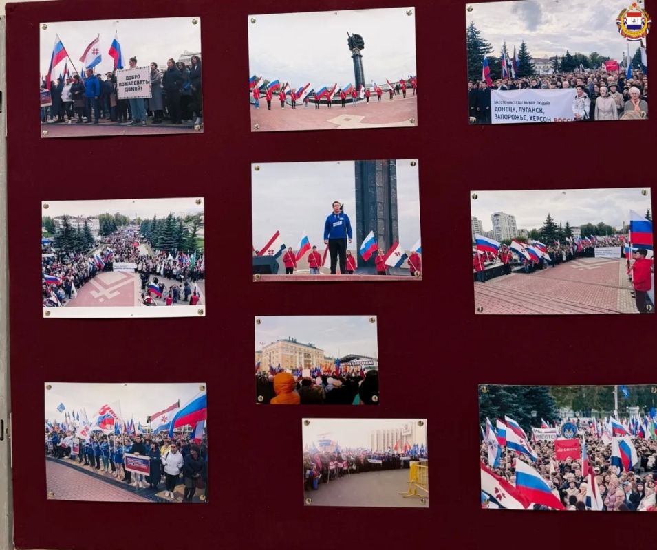 В Саранске проходят памятные мероприятия, посвящённые Дню воссоединения ДНР, ЛНР, Запорожской и Херсонской областей с Россией В Саранске проходят памятные мероприятия, посвящённые Дню воссоединения ДНР, ЛНР, Запорожской и Херсонской областей с Россией