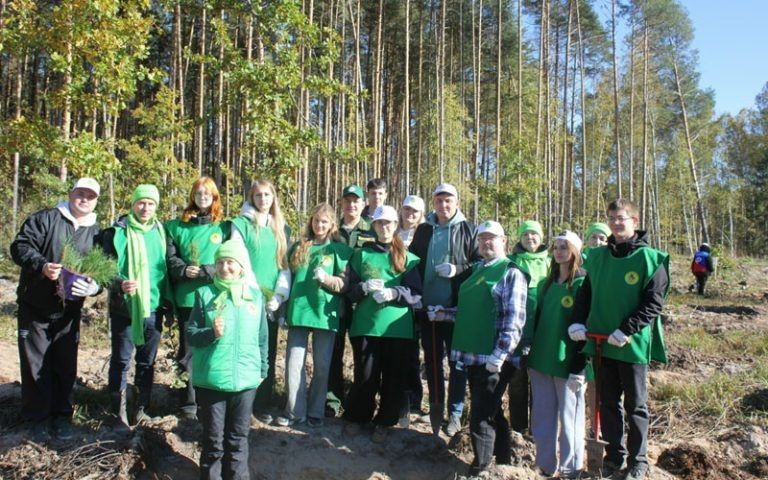 В Краснослободском районе прошла Всероссийская акция «Сохраним лес»