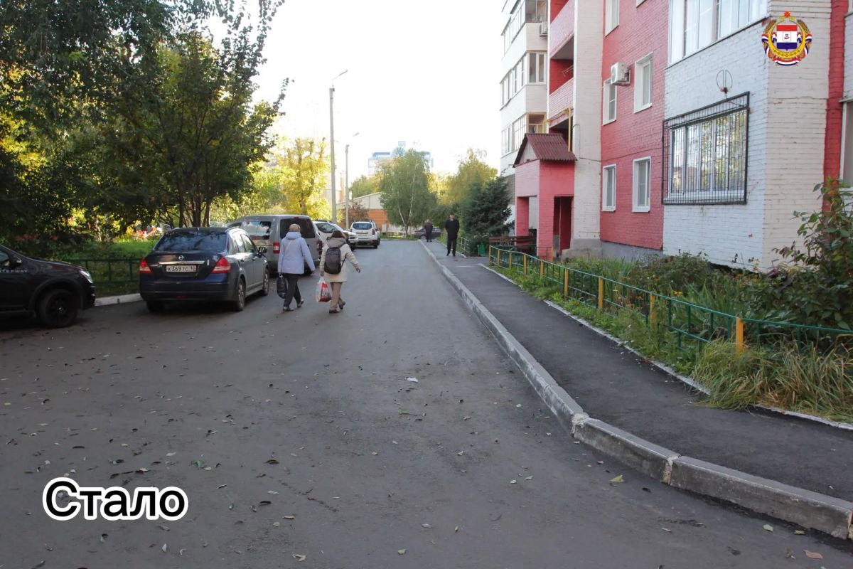 Во дворах на Ботевградской – новый асфальт Во дворах на Ботевградской – новый асфальт