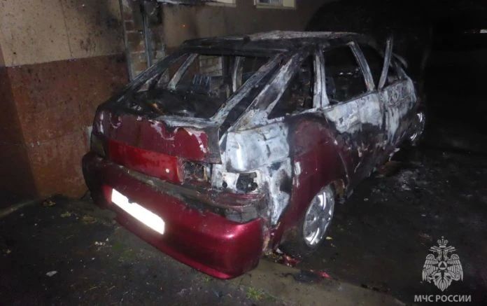 Погибшем в горящем автомобиле в Саранске оказался инвалид второй группы