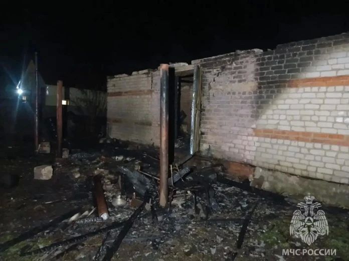 В Рузаевском районе на пожаре погиб мужчина
