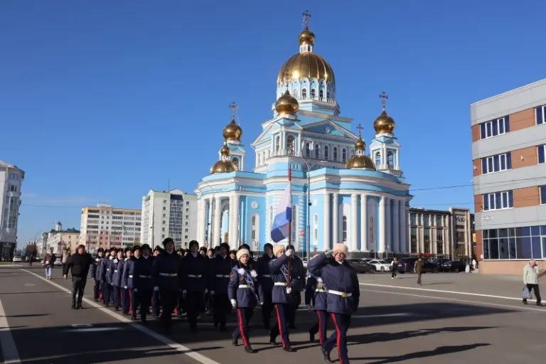 В Саранске прошла репетиция «Парада Памяти» — ежегодного события, которое проводится в Самаре в рамках партийного проекта «Историческая память» и Народной программы «Единой России»