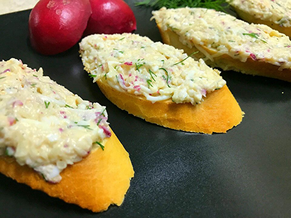 Искусство закуски: редиска в роли намазки