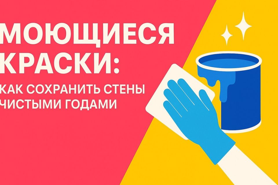 Моющиеся краски для идеального интерьера