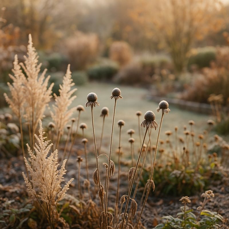 осенние секреты: почему многолетники остаются на месте